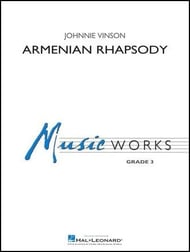 cover Armenian Rhapsody Concert Band sheet music cover
